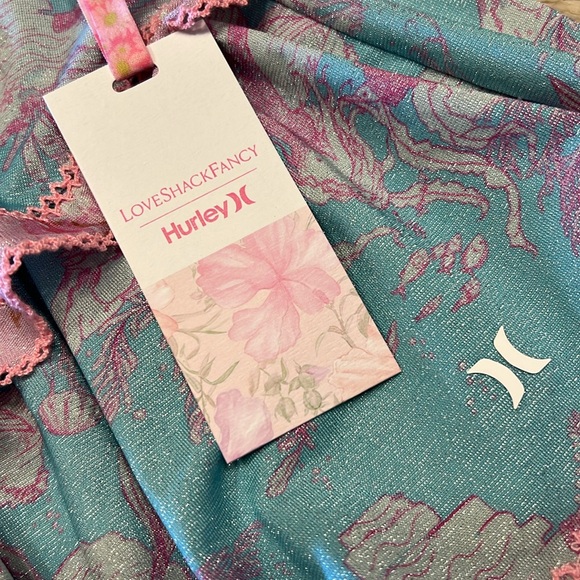 LOVESHACKFANCY X HURLEY Tiered Mini Skirt - Picture 10 of 14